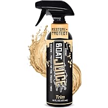 Boat Juice Trim Restorer for Boat Trim, Trailers & Tires, Coconut, 16 oz