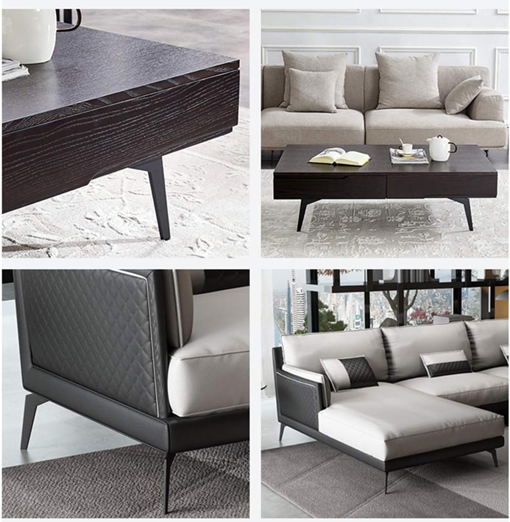 Furniture Leg Sofa Legs, 4 Pieces of Furniture Legs Metal Furniture Feet Iron Replacement Furniture Support Legs Furniture Feet for Sofa Beds,Cabinets,Tables and Other Furniture