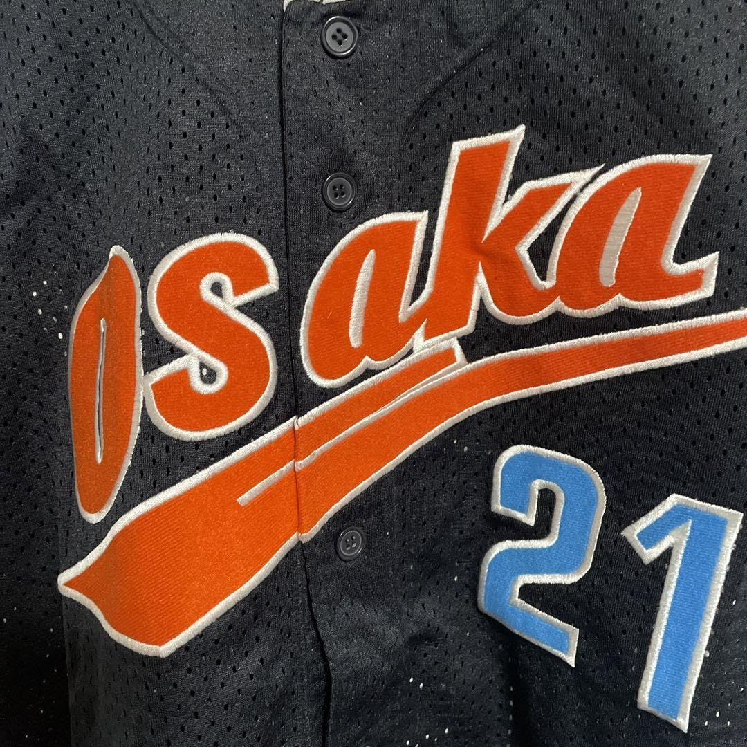 大阪近鉄バファローズ岩隈久志投手ビジターユニフォーム2004年