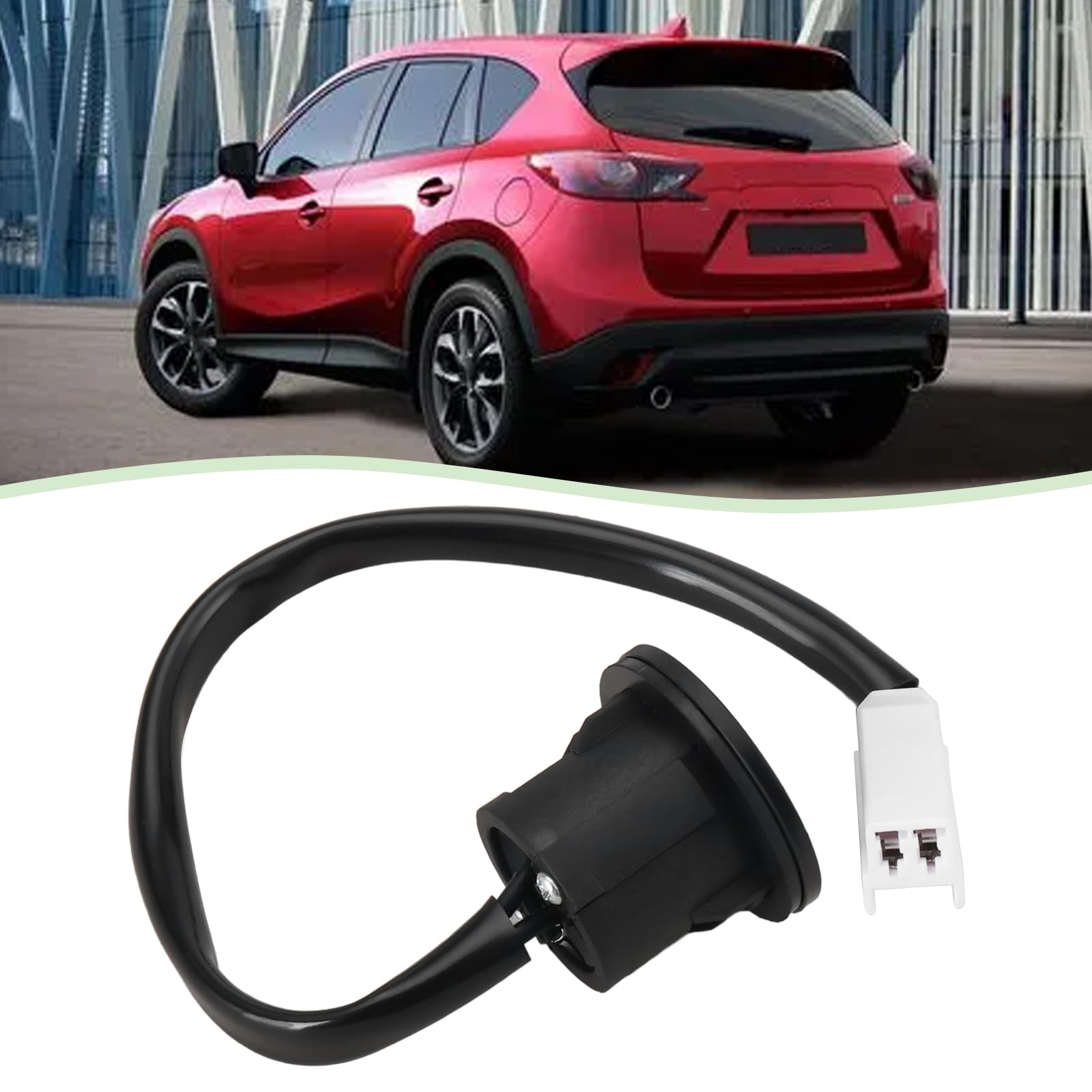 1 interruttore di ricambio per portellone posteriore dell'auto D651624B0B compatibile con Mazda 2 2007-2015 compatibile con Mazda 3 2008-2017