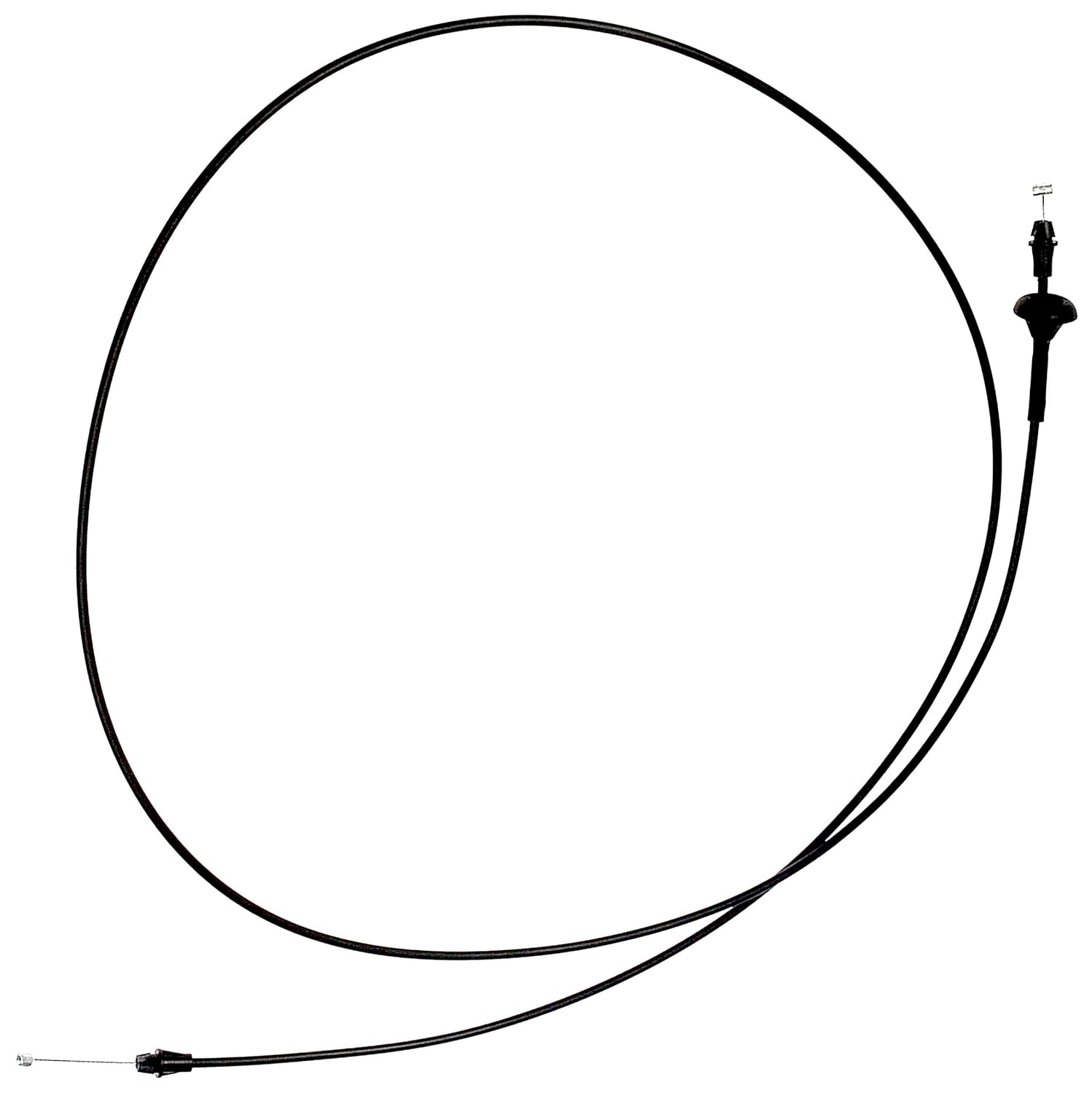 APDTY 023151 Hood Release Cable Assembly Replaces 5C3Z16916AA, F81Z16916AA