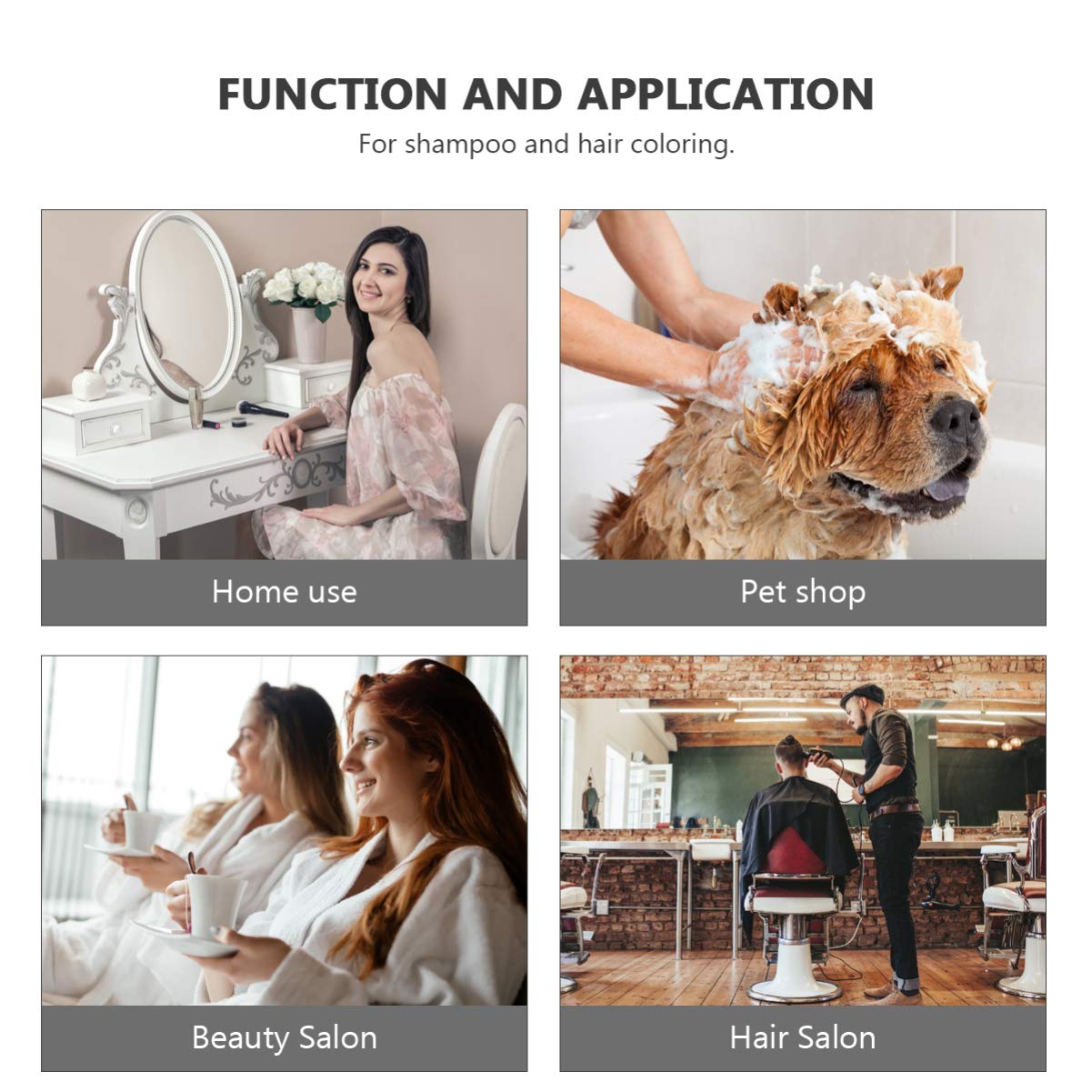 Beaupretty Slant Tip Applicator Bottle Hair Color Applicator Hair Chemicals Hair Dye Apply Application Fast Helps with Applying Hair Color Easy to Use Salon Stylist 4pcs : Beauty & Personal Care