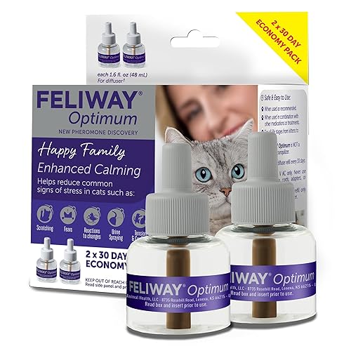 Optimum, Enhanced Calming Pheromone 30-Day Refill – 2 Pack