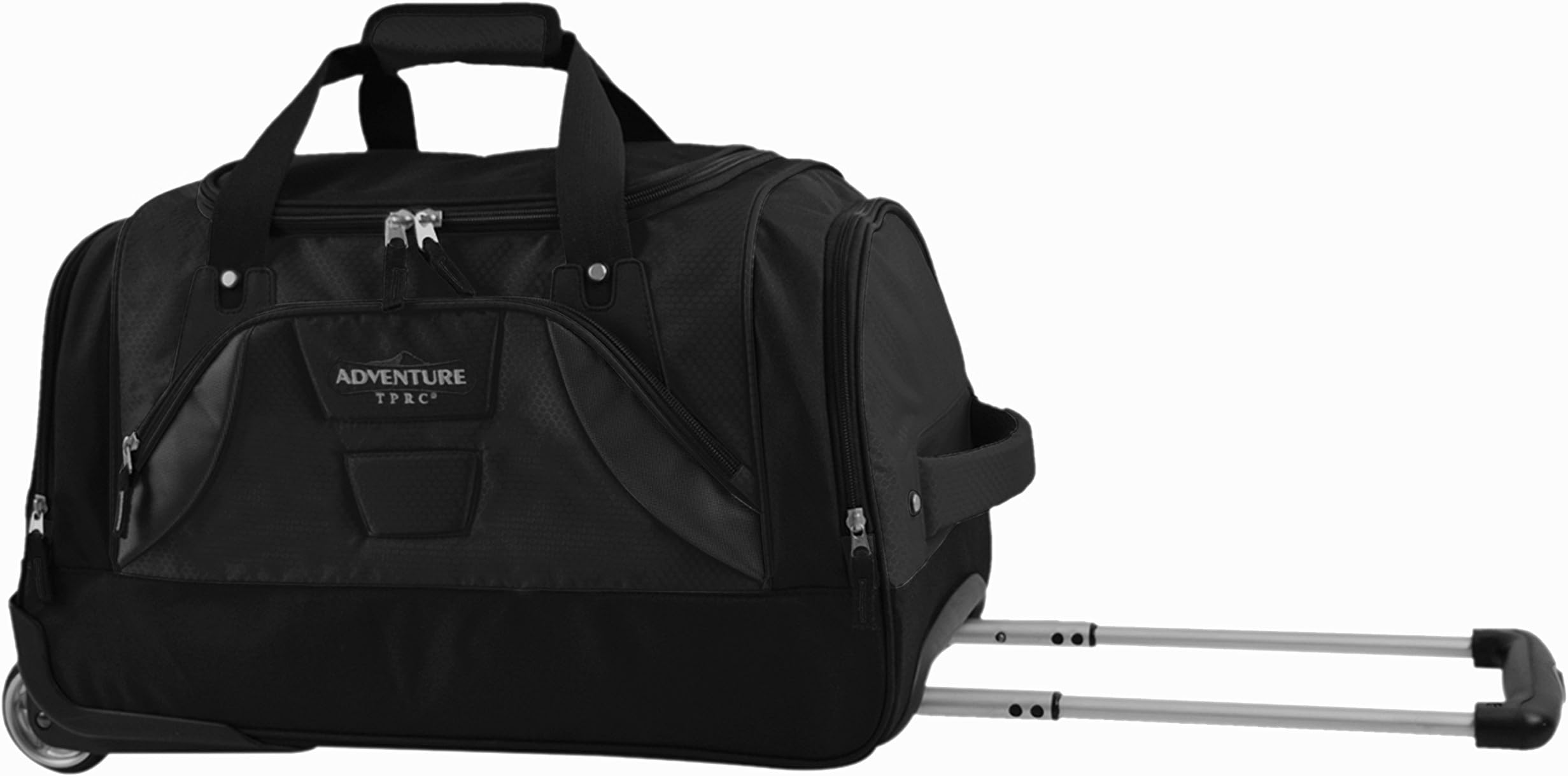 TPRC Adventure Rip-Stop Upright Rolling Duffel Bag