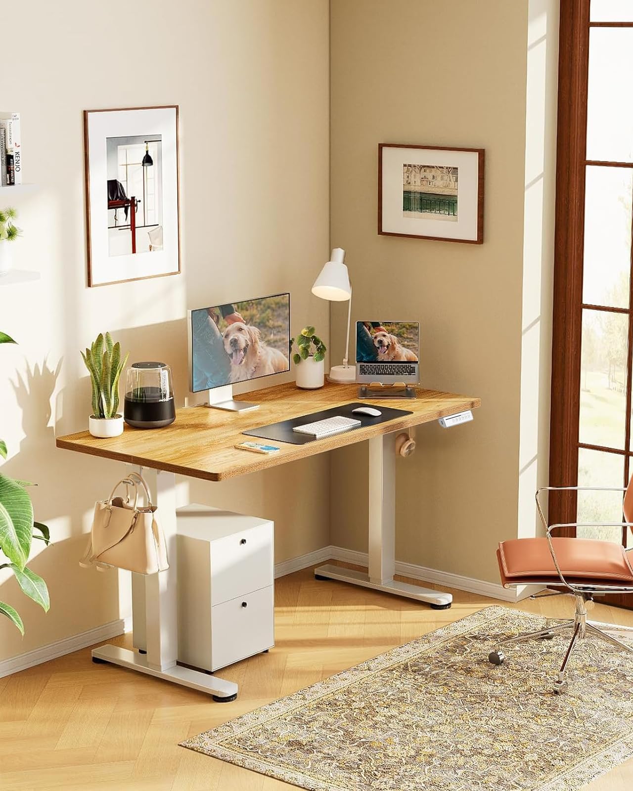 電動 オフィスワークテーブル 昇降式デスク スタンディングデスク 幅120cm Amazon.co.jp: ErGear 電動 オフィスワークテーブル 昇降式デスク