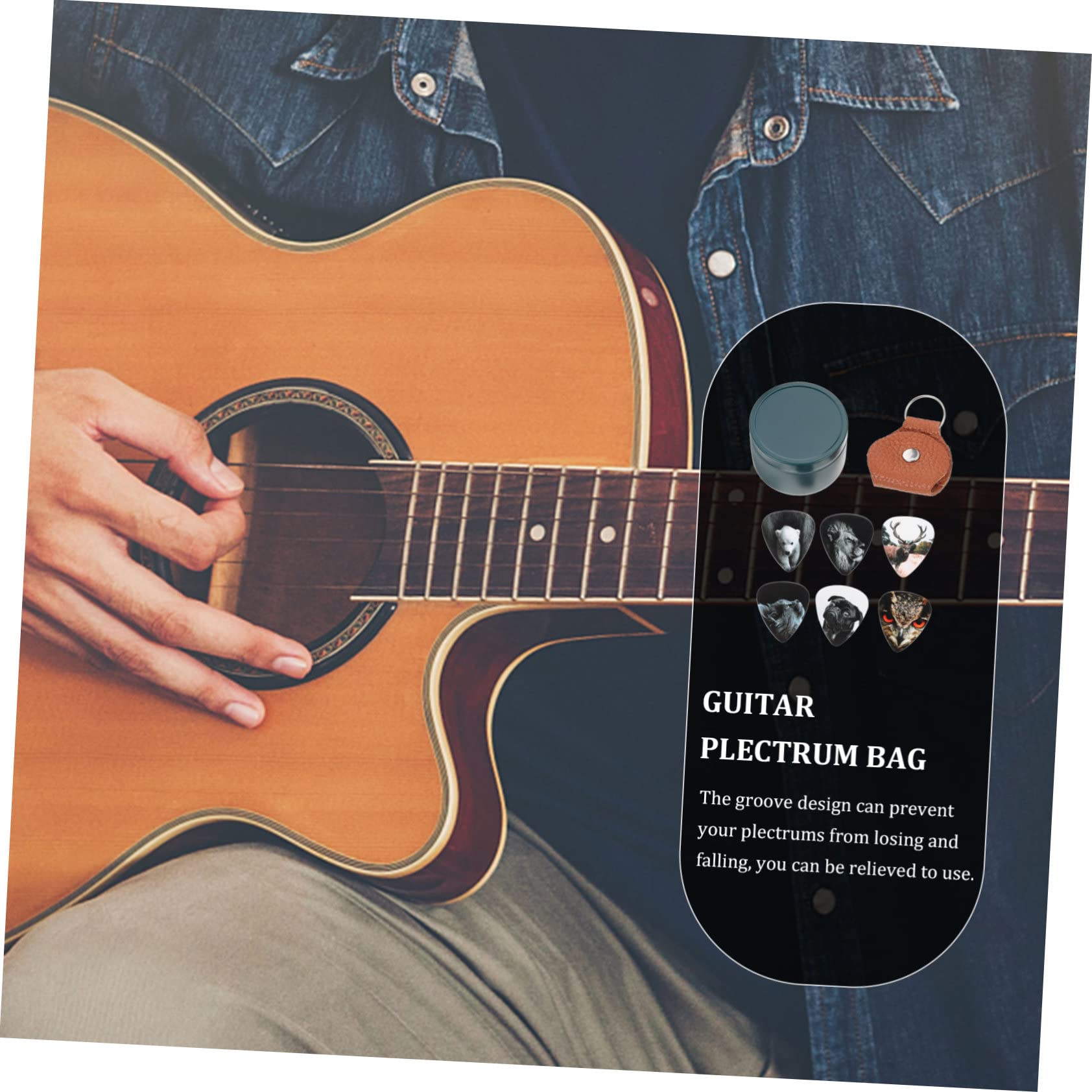 Abaodam 4 Ensembles Choix Moyen Plectres De Guitare Professionnels Médiator Avec Des Motifs Créatifs Médiator Guitare Électrique Fournitures De Pratique De La Médiators Celluloïd