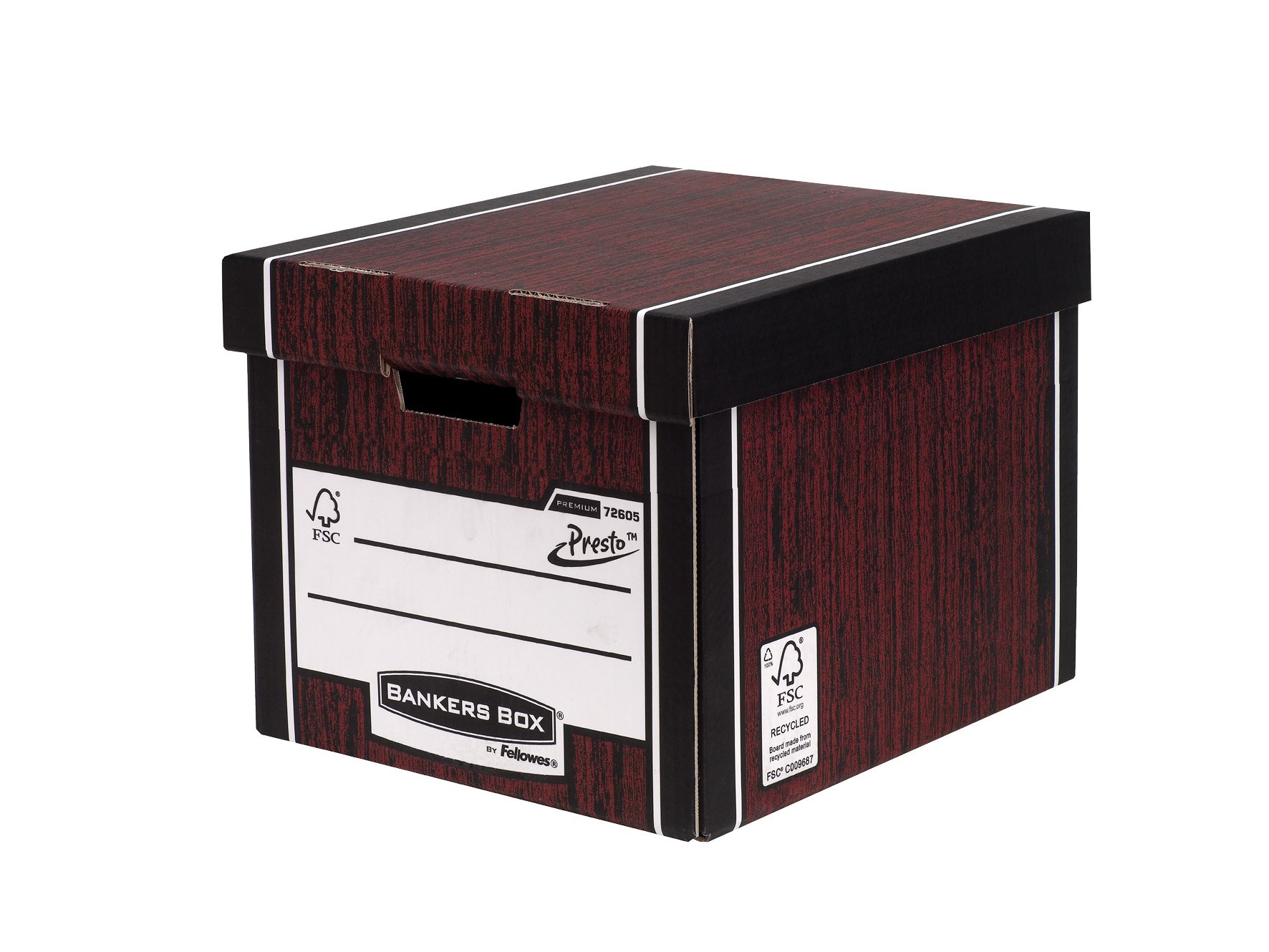 FELLOWES R-KIVE 00725 BOX WDGR (10891551) - WOODGRAIN