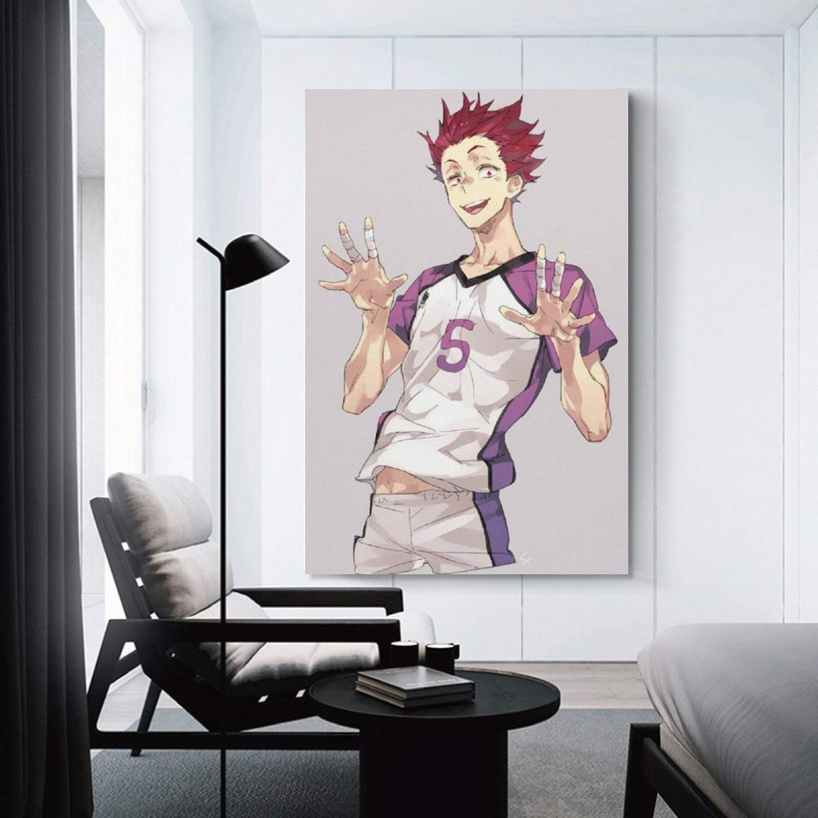 Poster Haikyu!! Sur Toile 30x45 Cm - Décoration Murale Anime, Style Sans Cadre Pour Chambre, Bureau Ou Salon