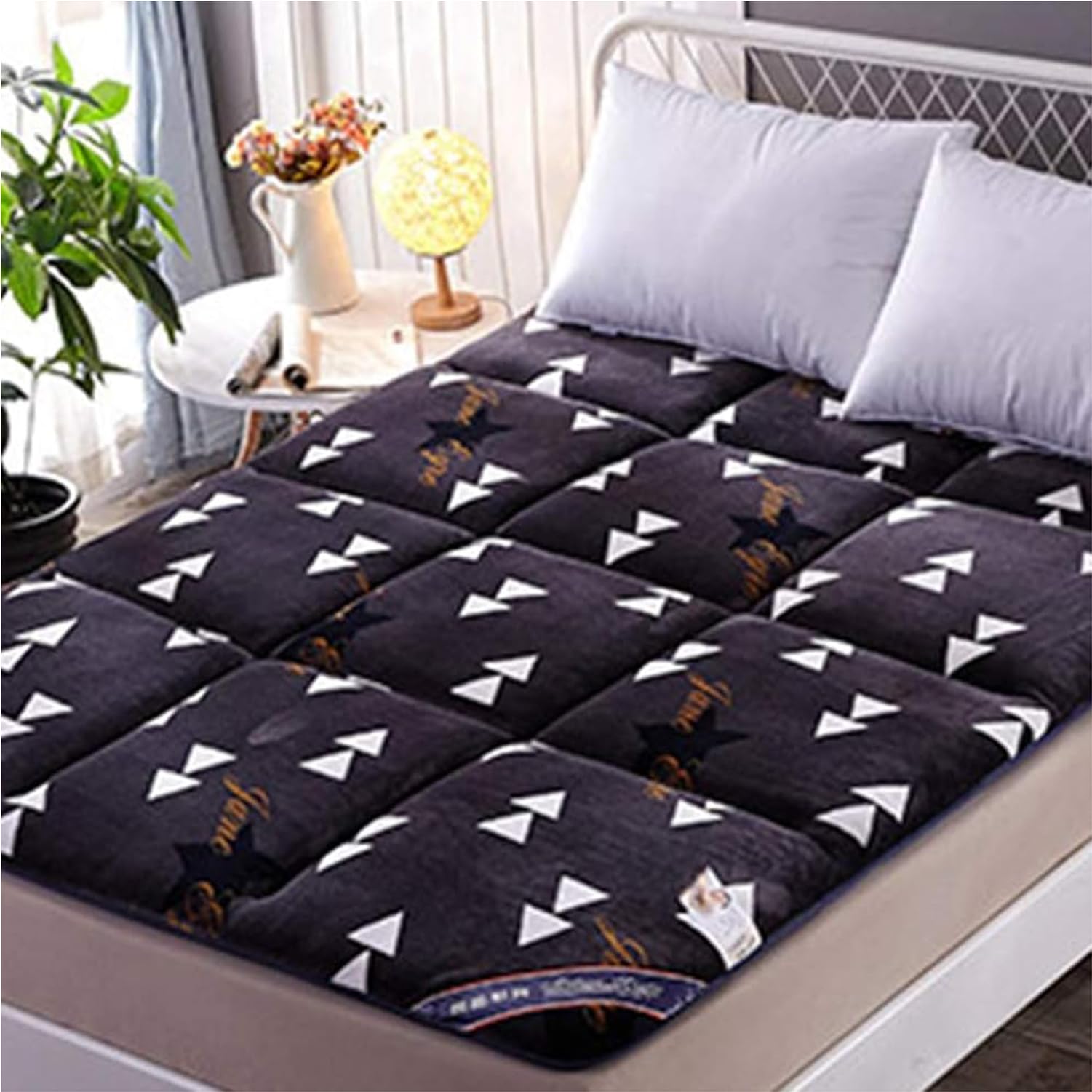 MIAOXIAO Futon Pieghevole portabile Materasso Tradizionale Giapponese futon Confortevole Futon Shiatsu Student Dormitory Tatami Materasso futon Mattress,1,150X200cm