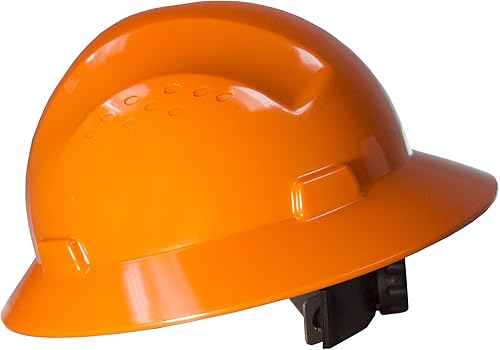 Miniatura 2 de PPE by JORESTECH - Casco de ala completa HDPE con suspensión de trinquete ajustable para el trabajo, el hogar y protección general para la cabeza,