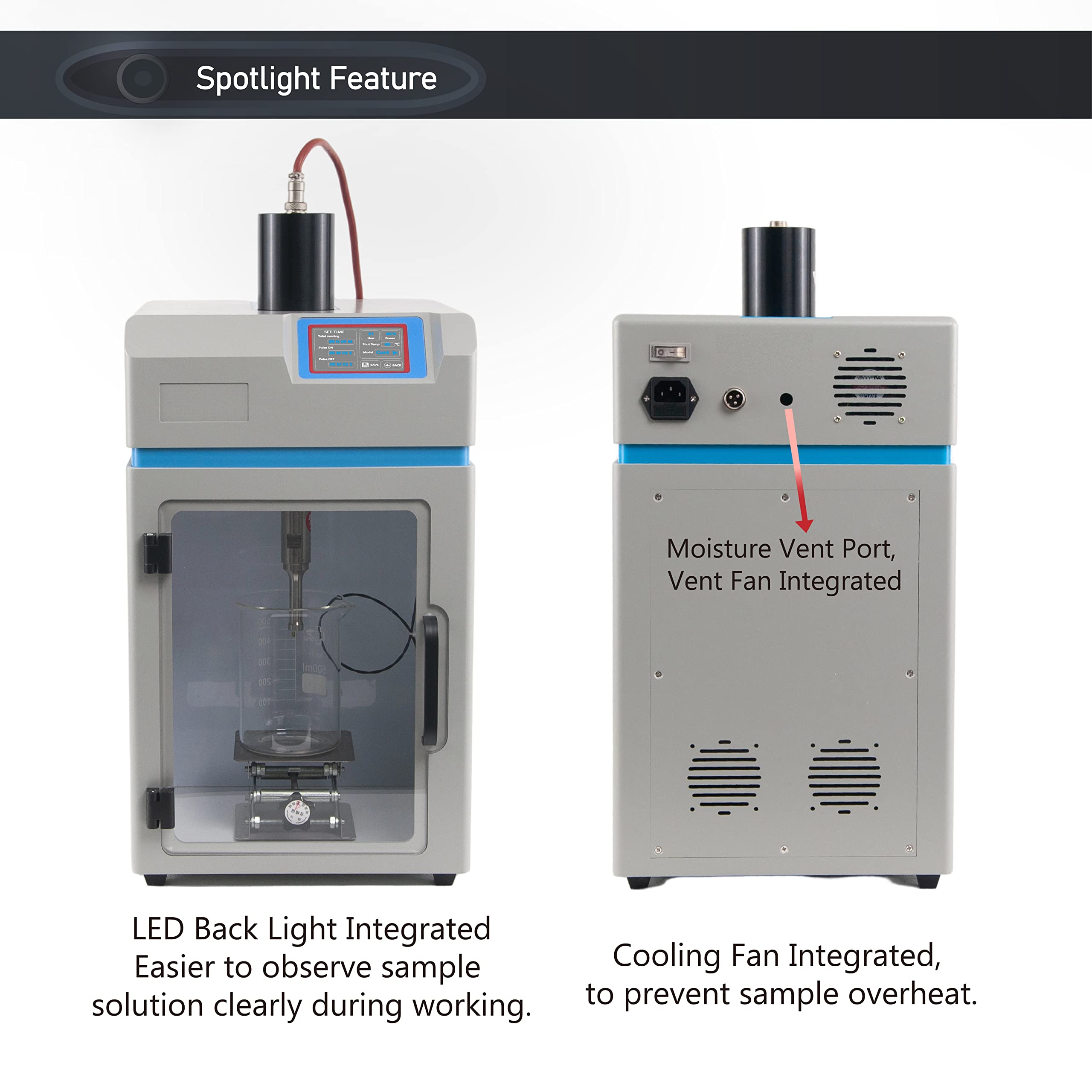 PACIFIC BIOSCIENCE LABORATORIES クラリソニック… Sonicator - Ultrasonic Homogenizer - Labfreez Instruments