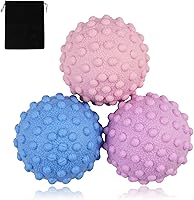 Vista 20 de WOVTE Pelota de lacrosse para masaje para músculos doloridos, hombros, cuello, espalda, pies, cuerpo, tejido profundo, punto de activación, nudos