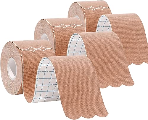 Vista 40 de Cinta de kinesiología precortada (6 rollos, 120 tiras precortadas), impermeable, para deportes y atletismo, cinta terapéutica deportiva, cinta Negro