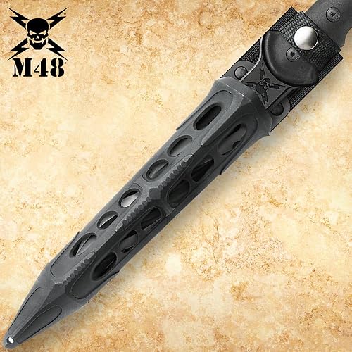 Miniatura 3 de M48 Lanza ciclónica con funda Vortec  Hoja de acero inoxidable  Tres bordes de corte en espiral  Mango de nailon reforzado con fibra de vidrio