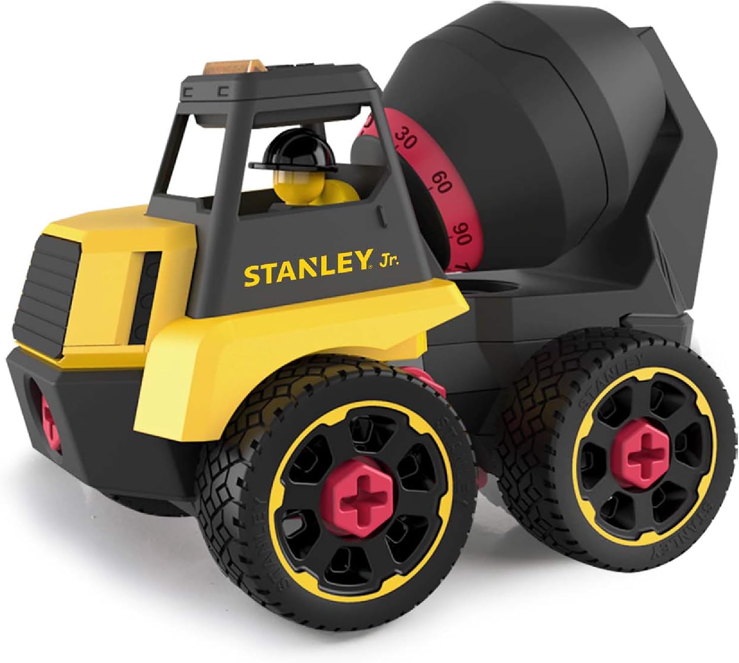 Red Toolbox Stanley Jr Take Apart Classic Cement Mixer