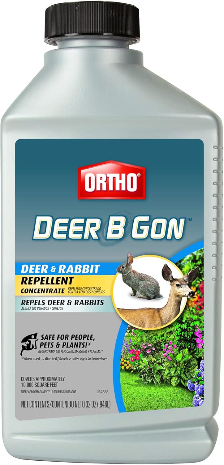 Ortho Deer B Gon Deer and Rabbit Repellent Concentrate, 32