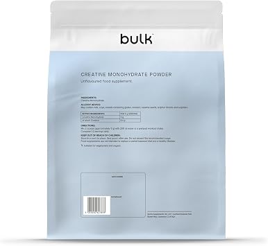 Bulk Creatine Monohydrate Powder 100g, Unflavoured | Micronised Creatine Supplement for Strength, Power & Performance, Performance Boosting Supplement for Men & Women