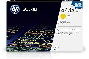HP 643A Yellow Toner Cartridge for LaserJet Printers