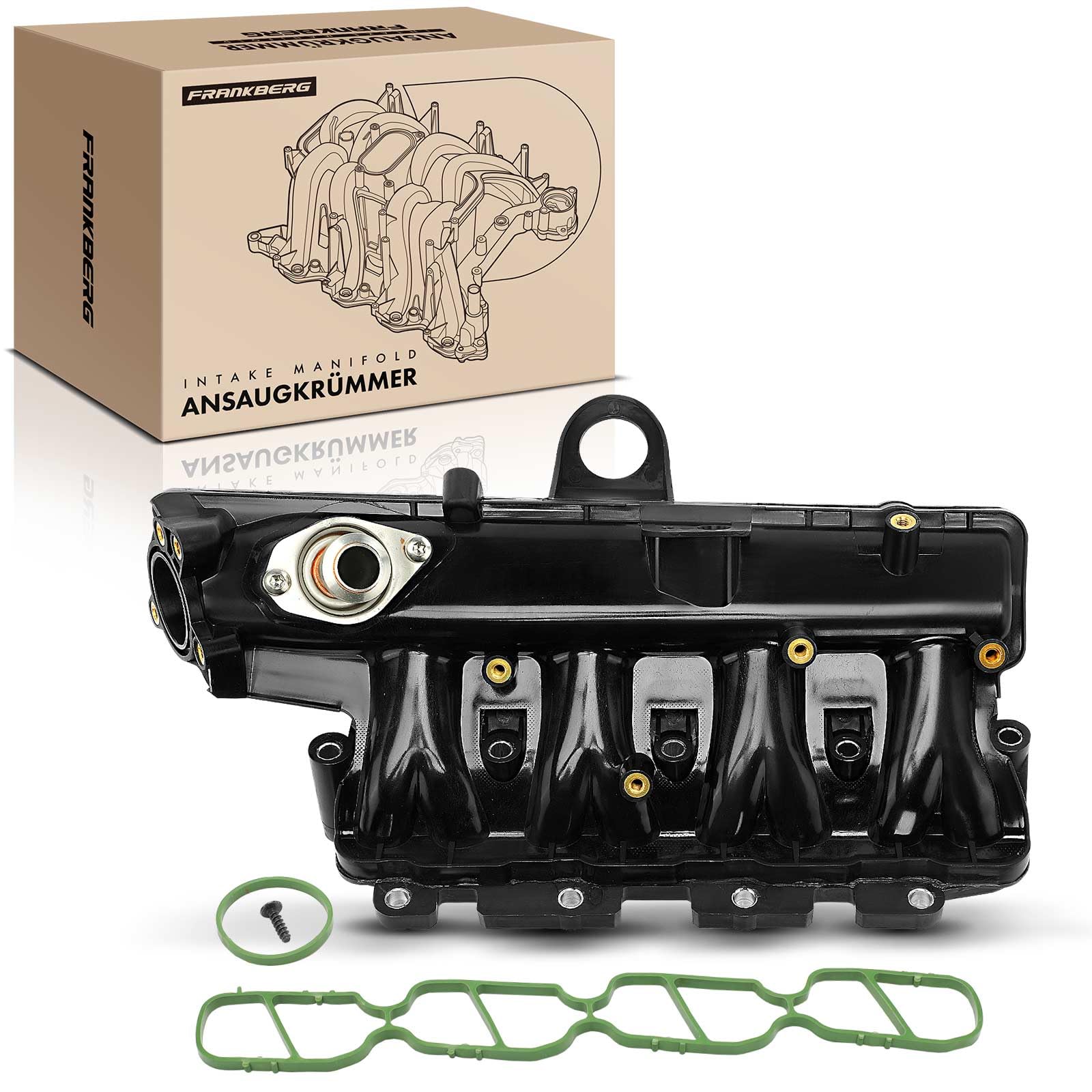 Frankberg Collettore di aspirazione Compatibile con Corsa D S07 1.3 CDTi Corsa C X01 1.3 CDTi Tigra Twintop X04 1.3 CDTi Agila (A) H00 1.3 CDTi Grande Punto 199 1.3 D MultiJet 55207034