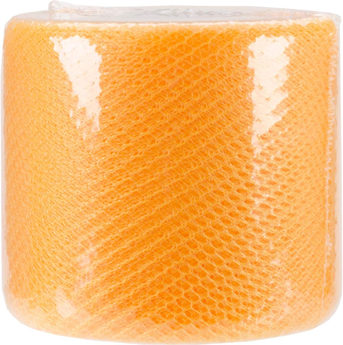 Falk Net Mesh 3inX40yd Spool-Vel Gold Fabric