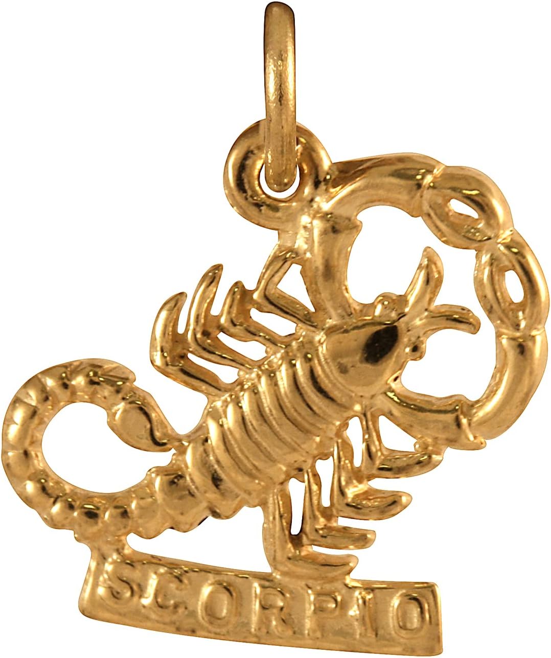 jewellerybox 9ct Gold Scorpio Scorpion Charm
