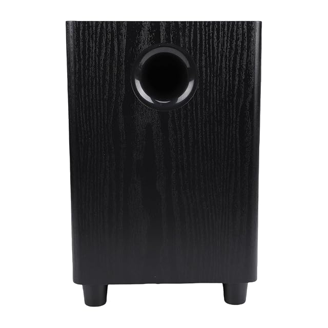 Naroote Niezależny Pasywny Subwoofer o Mocy 100 W i Przekątnej 6,5 Cala, Subwoofer Zasilany, Domowe, z Głębokim Basem, Kompatybilny z Kinem Domowym, Idealny do Systemów Stereo HiFi Surround