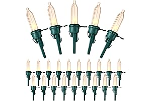 Honoson 120-Piece LED Replacement Christmas Tree Light Bulbs: Illuminate Your Holiday Décor