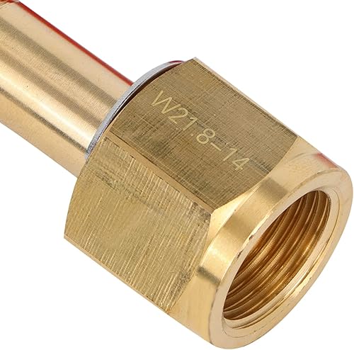 Miniatura 4 de Adaptador de llenado de CO2 de 24 pulgadas, manguera de 24 pulgadas, adaptador de recarga de cilindro de CO2, kit de conector de estación de recarga