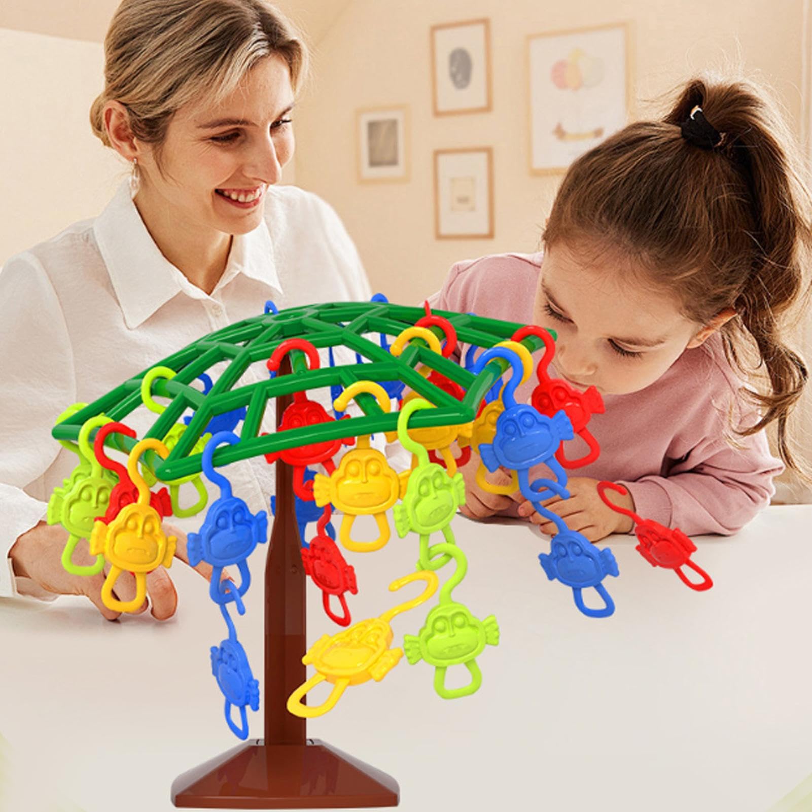 Gioco di Equilibrio Scimmia | Albero Del Bilanciere A Scimmia | Attività Educative di Base per Bambini 'Asilo e Scuola Materna, per Ragazzi e Ragazze oltre 3 Anni, Ideale per