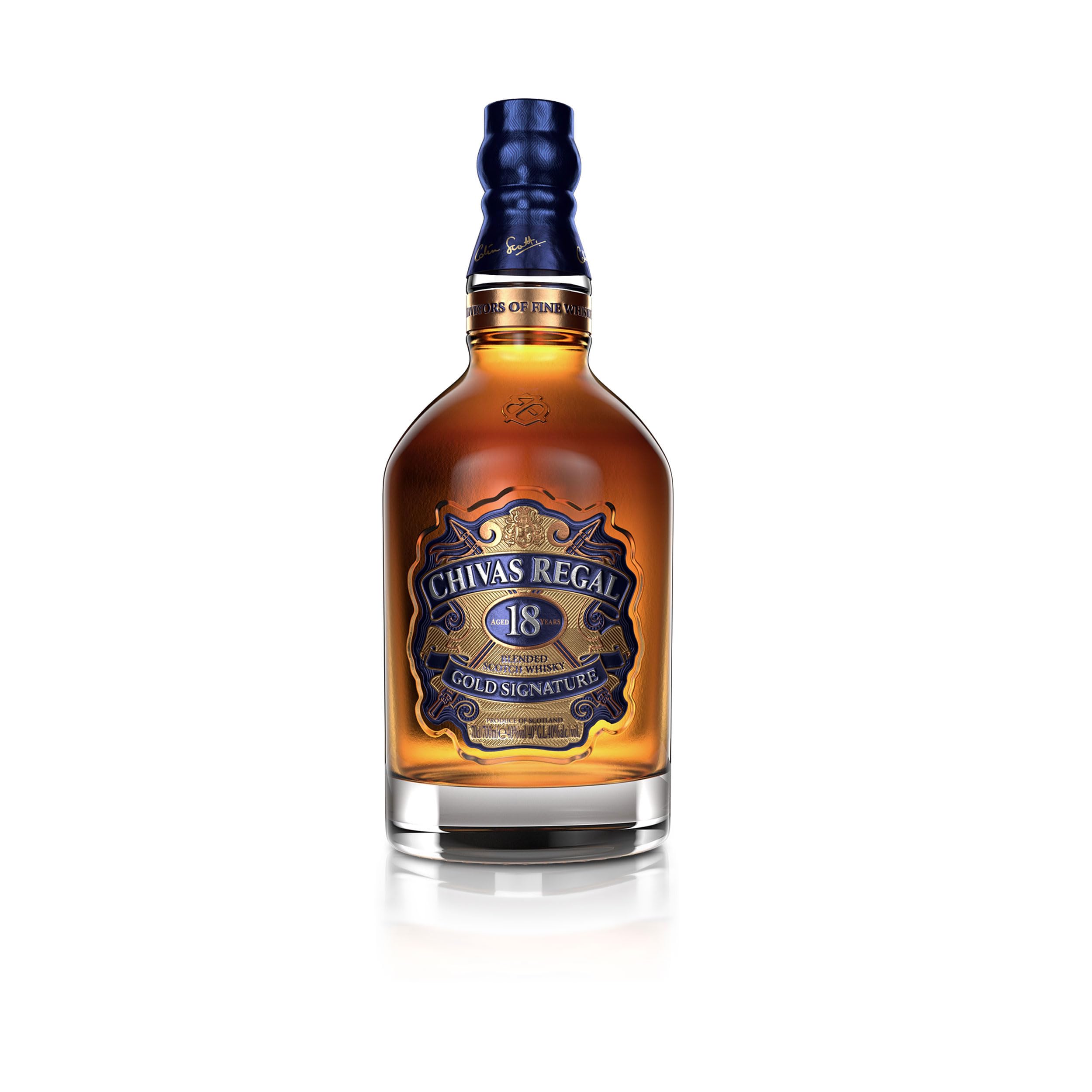 Chivas Regal 18 años Whisky Escocés de Mezcla Premium, 700 ml
