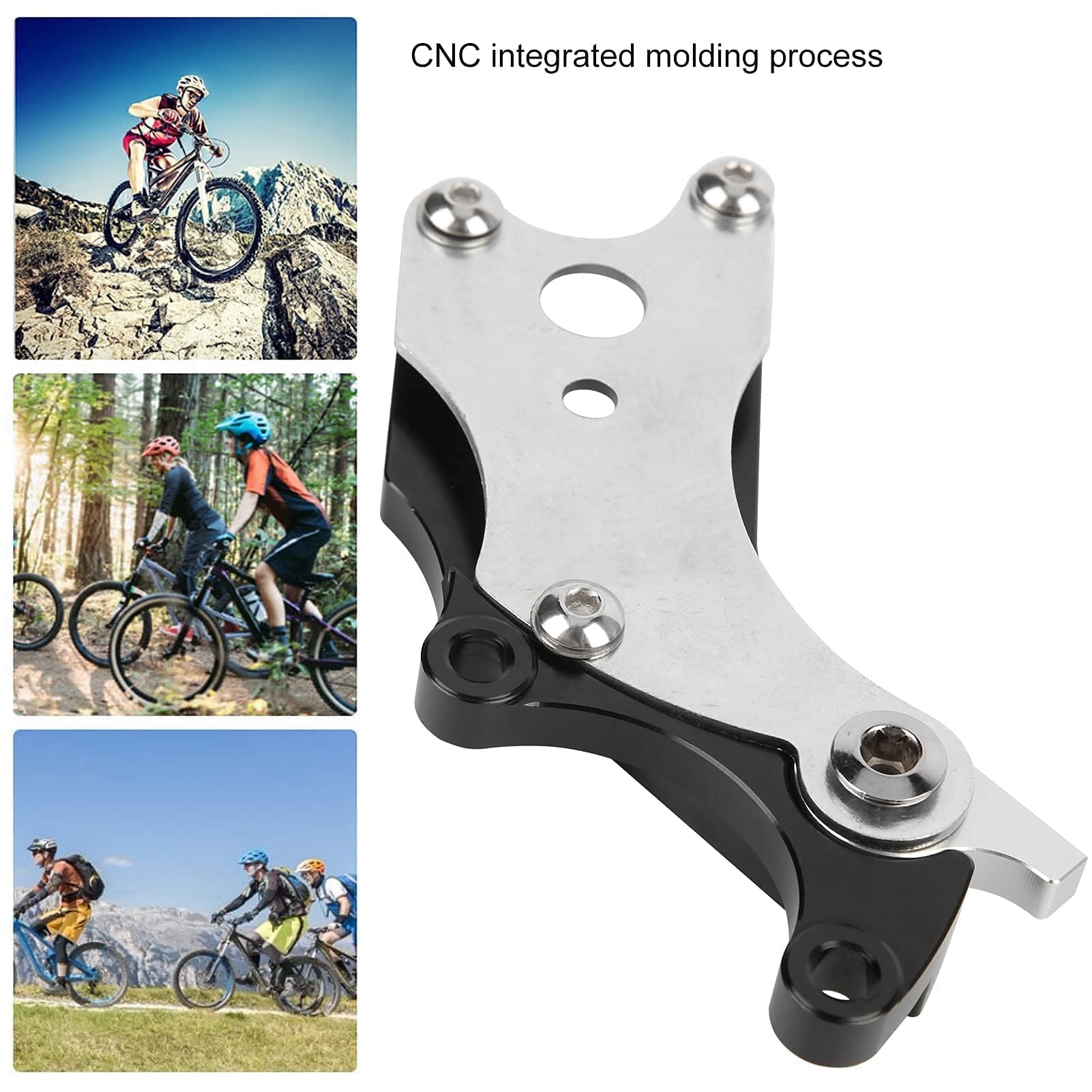 Agatige Adattatore del Freno a Disco, Conversione del Freno Convertito in Lega in Alluminio Convertitore in Lega di Freno in Lega Convertitore Mountain Mountain Bici
