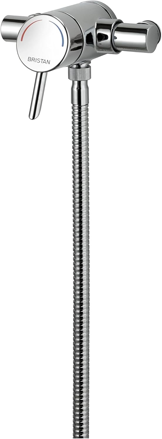 Amаzоn Crаzу 🔥 Dеаlѕ Bristan AE SHXAR C Acute Thermostatic Surface Mounted Shower Valve with Adjustable Riser - Chrome