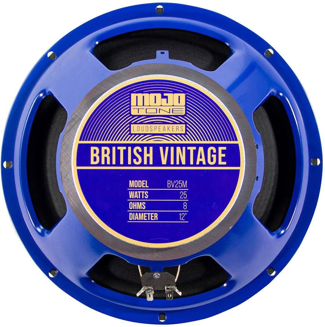 Mojotone BV-25M 12" British Vintage 25W Speaker 8 OHM
