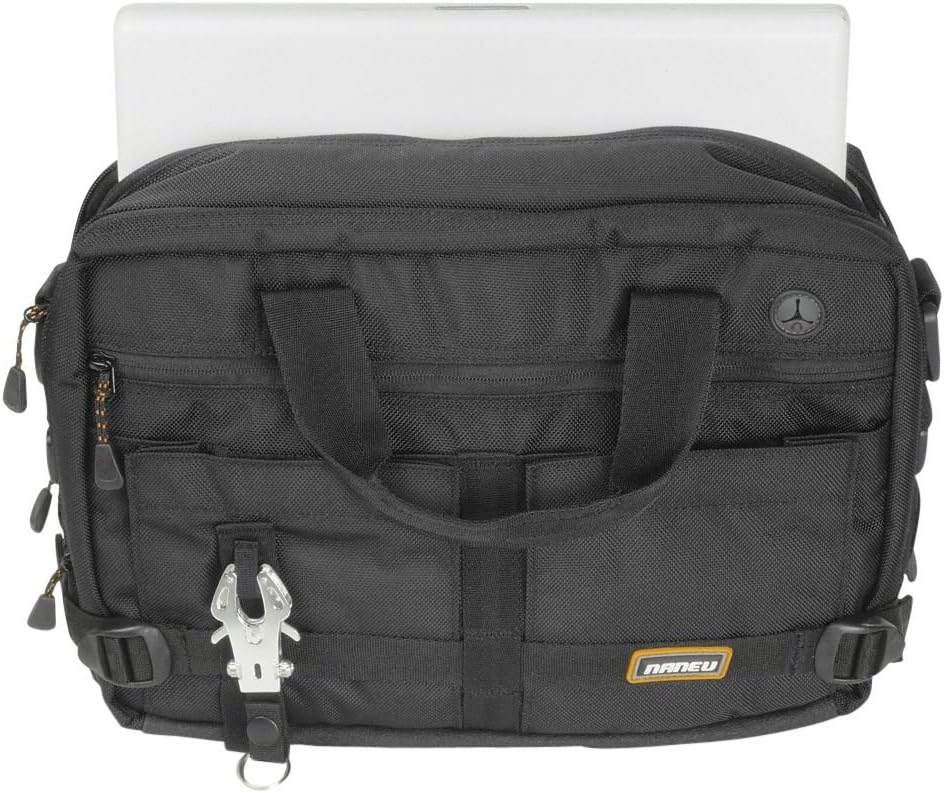MT13 Military Tech Slim Messenger Laptop Case (Black)