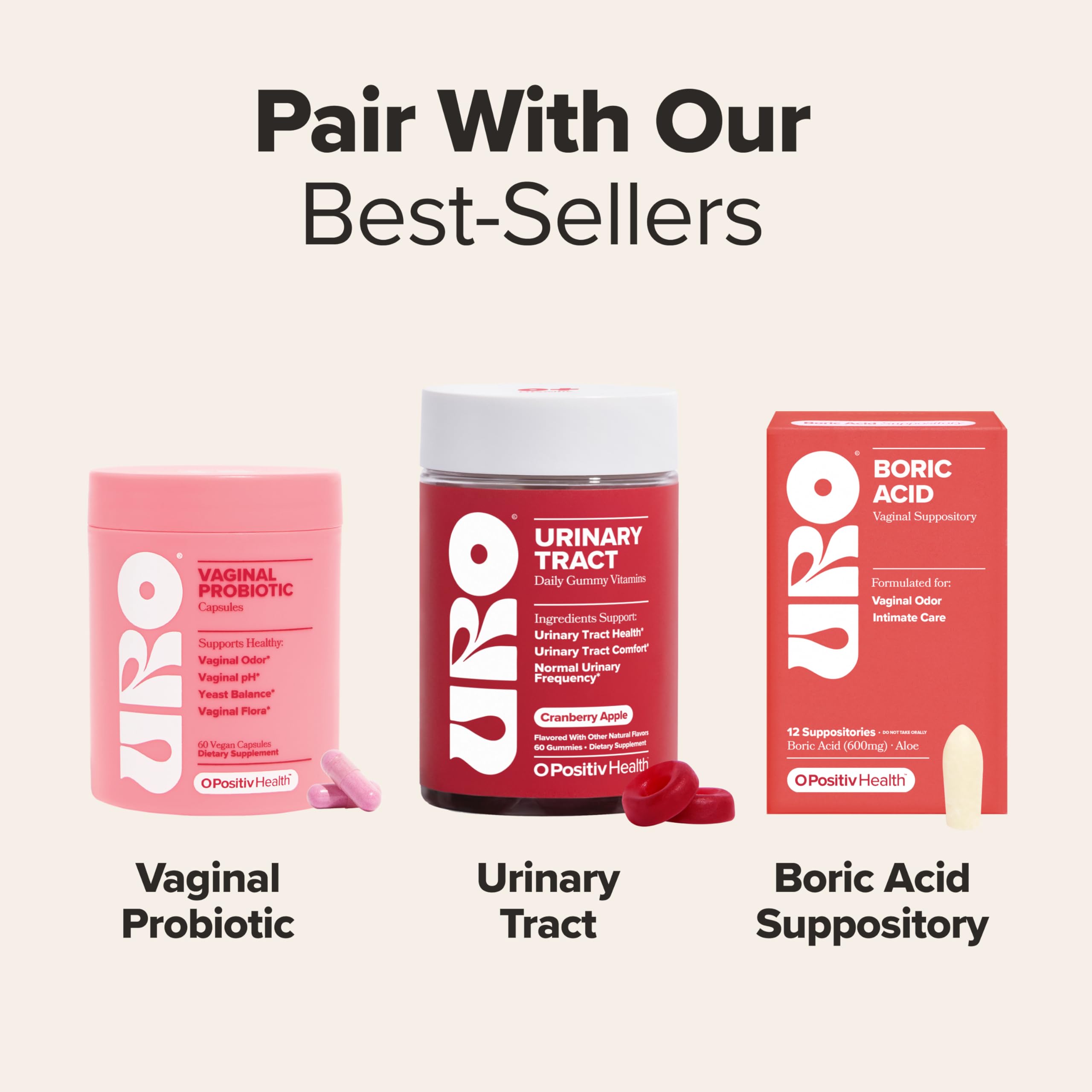 URO Urinary Tract Gummy Vitamins with Pacran® Cranberry – 30 Servings — Amazon image 6