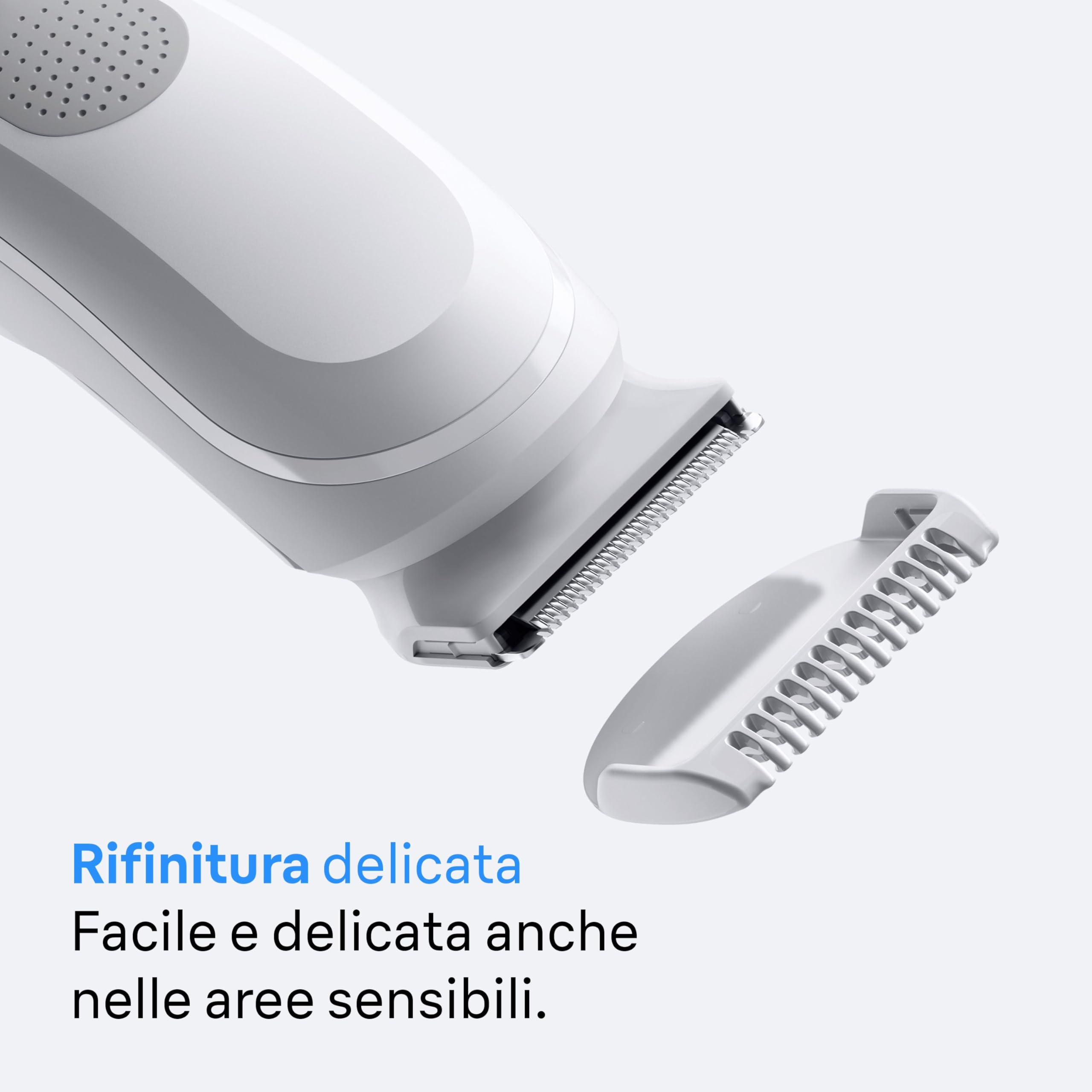 Braun Rasoio Elettrico Corpo Uomo Series 3, +6 Strumenti di Rasatura, con Tecnologia Skinguard, 80 Min di Utilizzo, Impermeabile, Rasoio Parti Intime Uomo, Bg3575, Grigio