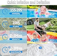 Vista 7 de Bomba de aire portátil para inflables