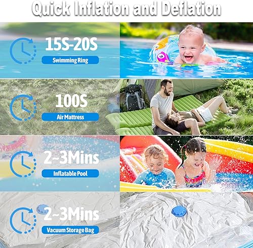 Miniatura 7 de Bomba de aire portátil para inflables