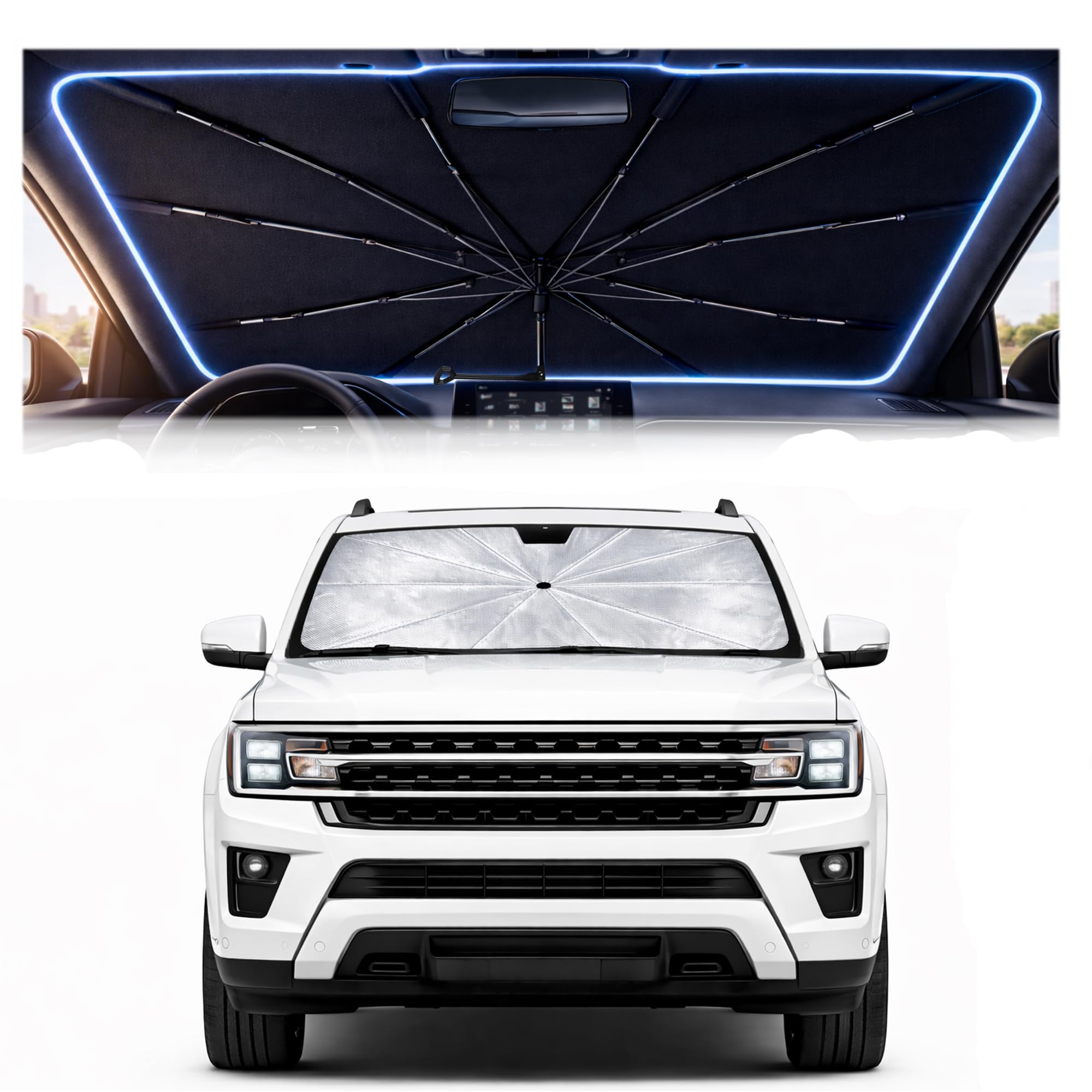 BONULI Umbrella Sunshade for Ford Expedition