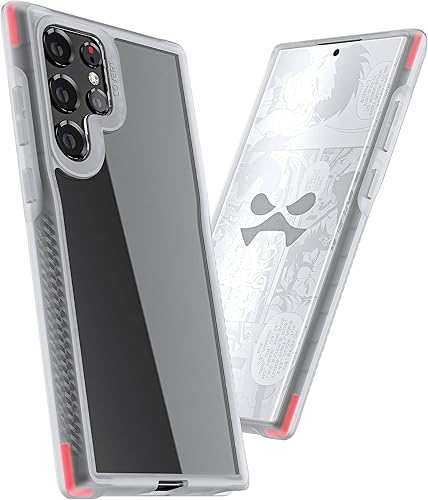 Ghostek Covert S22 Ultra - Funda transparente con acceso a lápiz óptico SPen y protección a prueba de golpes, diseño delgado y ligero, funda