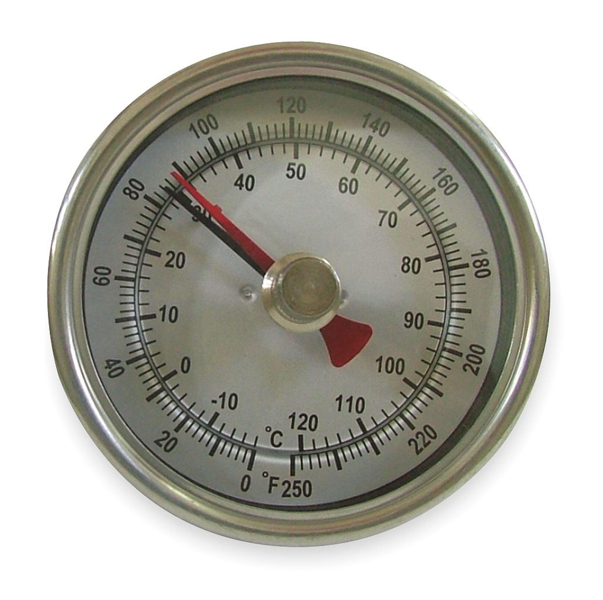 Dwyer Instruments - BTM3254D - Bimetal Thermom, 3 In Dial, -40 to 160F