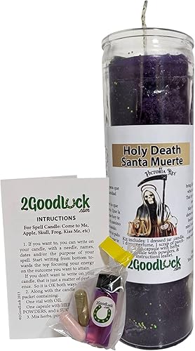 Miniatura 3 de Kit Vela Vestida Santa Muerte - Veladora Kit Santa Muerte