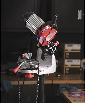 Oregon Professional 120-Volt Bench Grinder Universal Saw Chain Sharpener, for All Chainsaw Chains (520-120)
