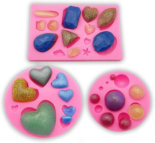 Miniatura 12 de Molde de silicona para muchos arcos, arcilla polimérica, fondant, azúcar, manualidades, manualidades, bricolaje, caja fuerte para tartas, 5 unidades