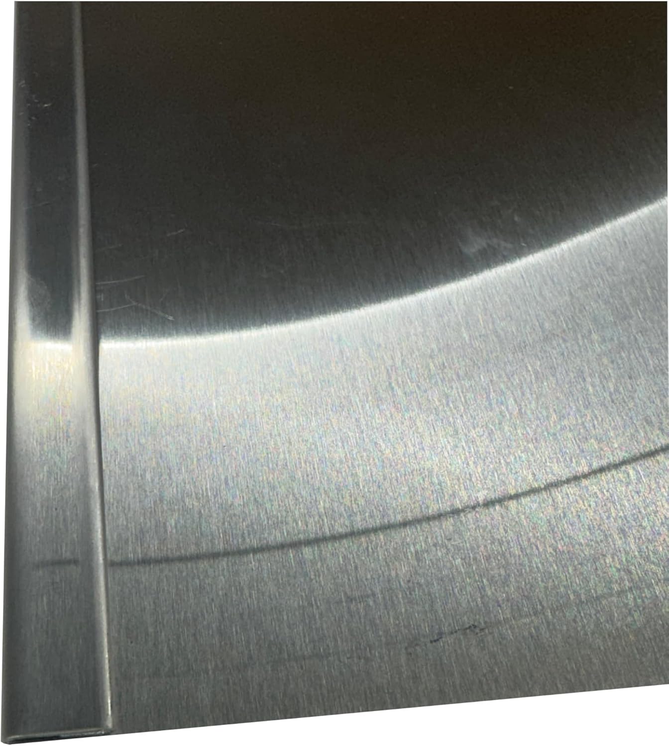 Stainless Steel Panel Edge Trim – 20ga | #4 Brushed Finish - 48in