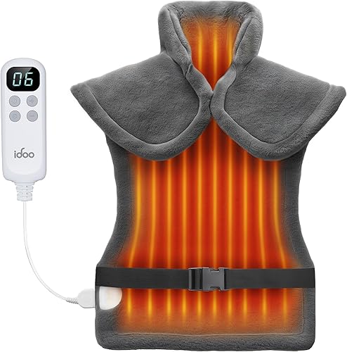 Miniatura 1 de iDOO Almohadilla térmica para aliviar el dolor de espalda, regalos de cumpleaños para él, mujeres y ella, elegible para la FSA HSA, almohadilla