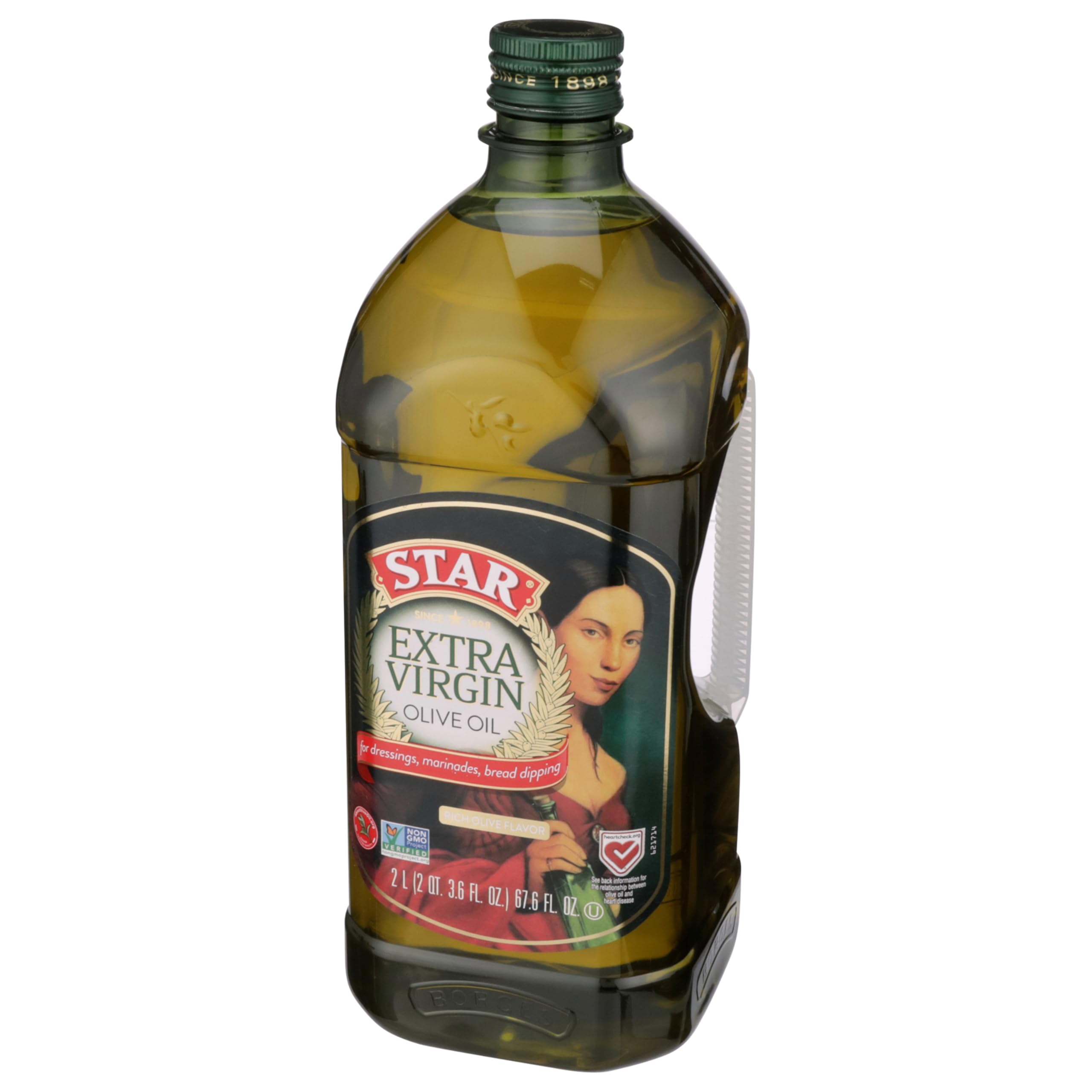 Star | Extra Virgin Olive Oil | 68 fl oz | 100% Natural | Perfect for Cooking and Frying for the Whole Family