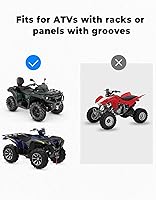 Vista 5 de KEMIMOTO Bolsas de Almacenamiento para ATV con Bolsa Refrigeradora, 76L Bolsas Grandes para ATV Bolsa para Portaequipajes Trasero, Bolsas Mejoradas