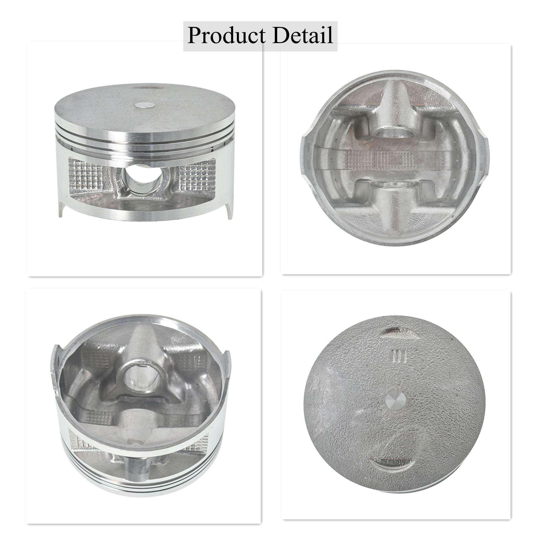 Caltric Piston Ring Set For Honda Rancher 420 TRX420 2x4 4x4 2007 2008-2024 - Foto 4