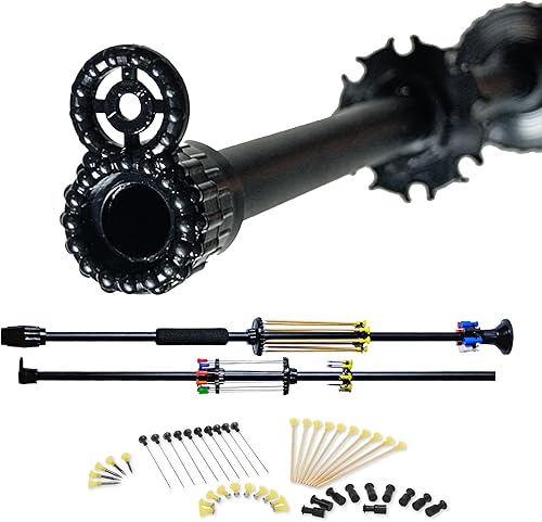 Miniatura 13 de Cerbatana de calibre 40. 18", 24" y 48" con múltiples opciones de pintura. Kits de dardos incluidos.